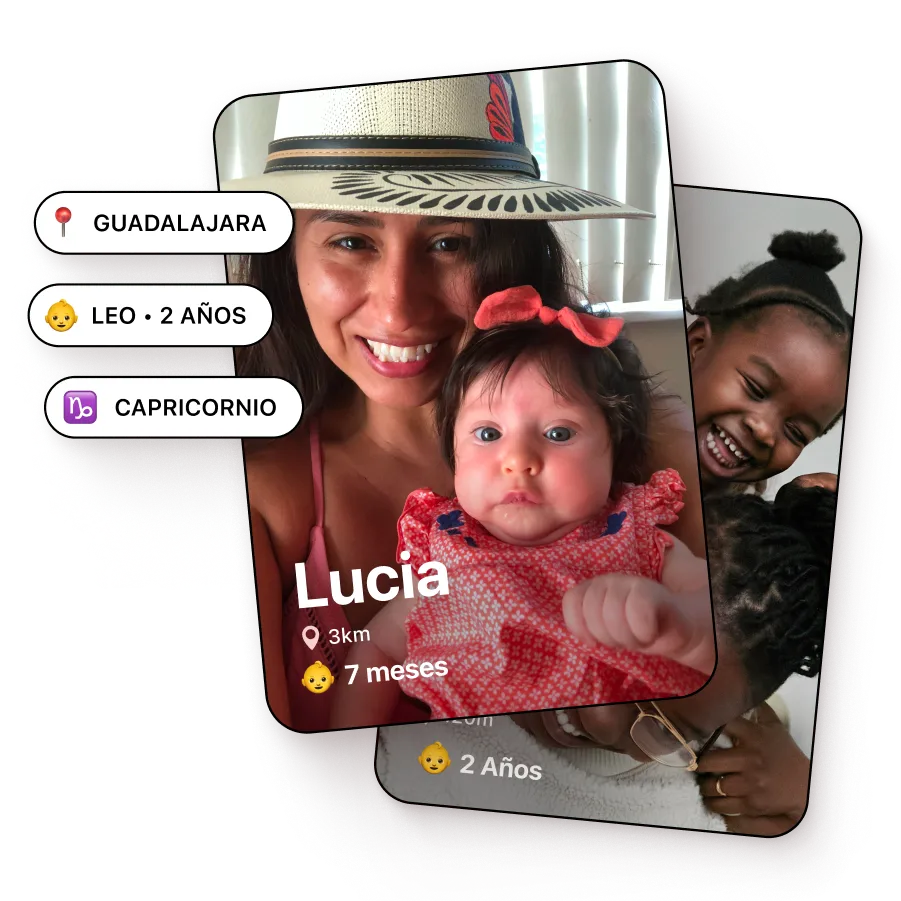 Madres que se encuentran en Peanut