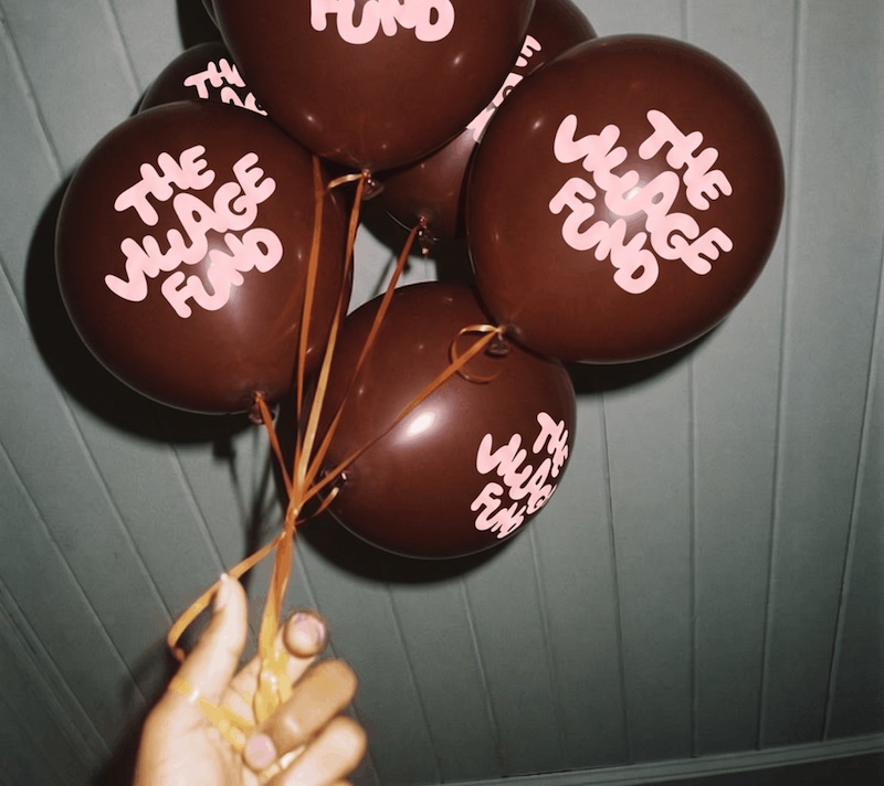The Village Fund balloons