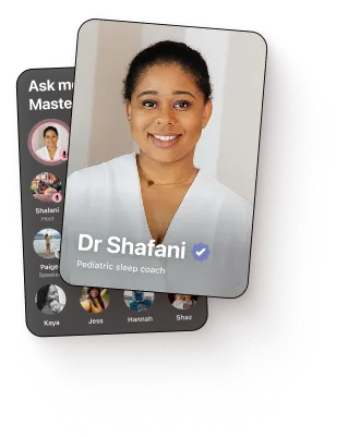 Image of a Peanut Pro (Dr Shafani) and a Peanut Pod (audio room) lead by her.